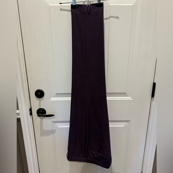 2 pairs of Egara Dress pants. Black and purple. 36x32 - Picture 3 of 4
